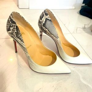 Louboutin. 38.5. Perfect condition.